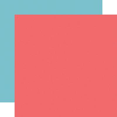 Echo Park Birthday Girl Cardstock - Dark Pink/Blue